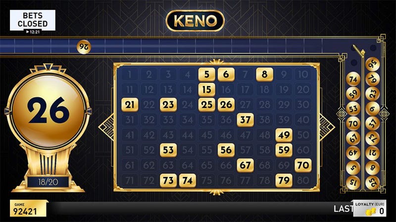 Cách chơi xổ số Game Keno 19BET về bậc 2