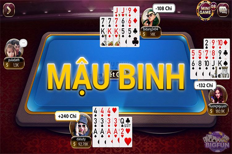 Game Mậu Binh online 19BET